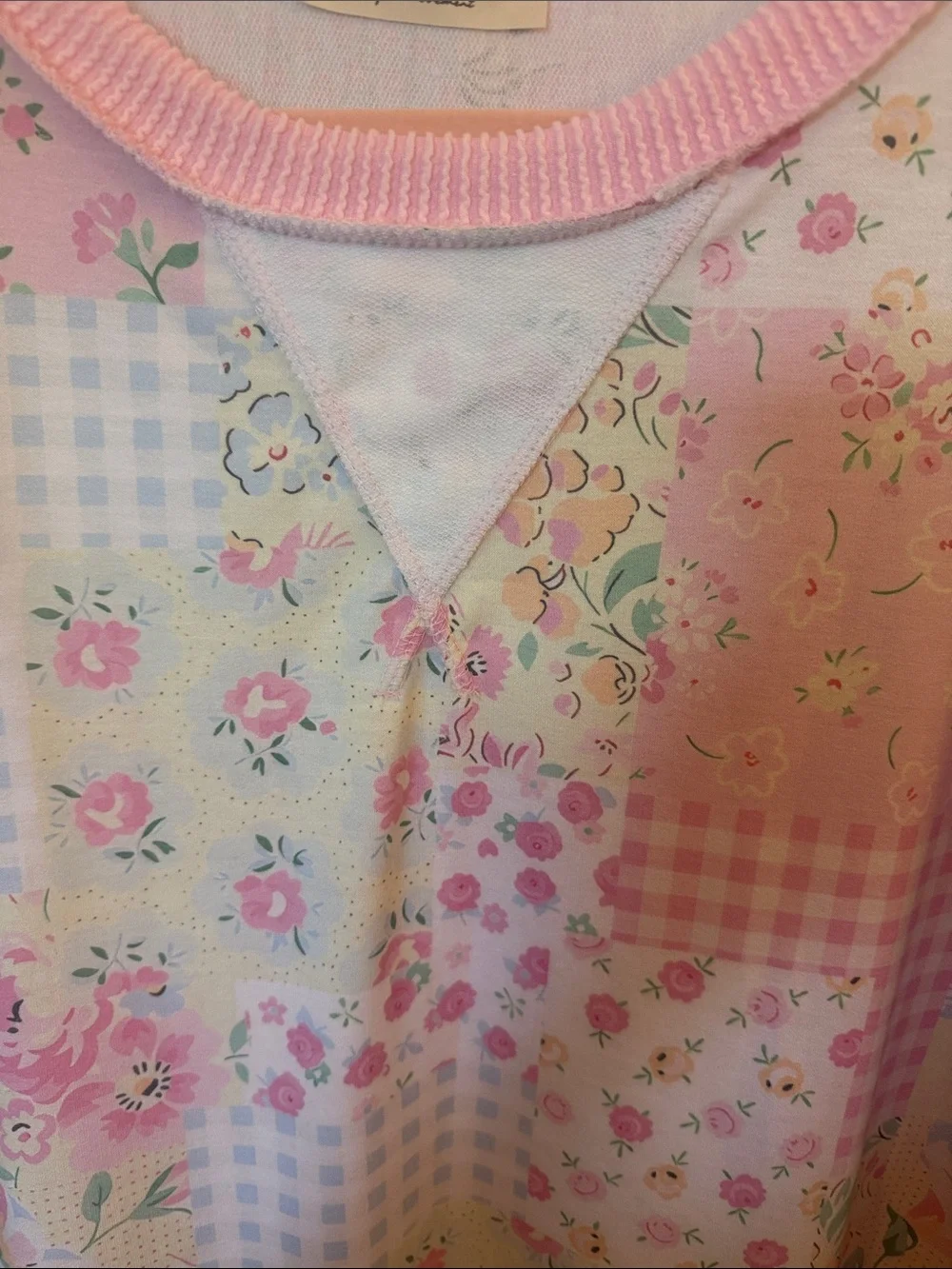 Haptics Floral Corded Top - Picture 5 of 6